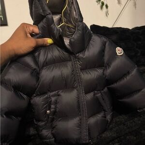 Moncler Kids Black Puffer Jacket